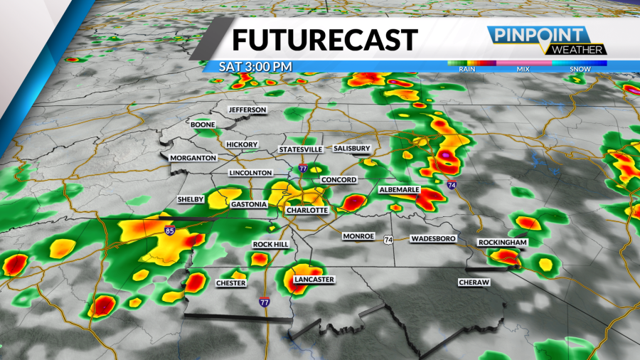 More 90s over the weekend with chance of evening showers and storms - AOL