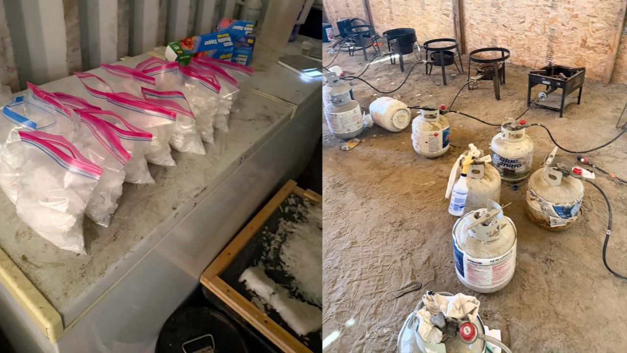 Over 800 pounds of meth discovered in massive Palmdale drug bust - AOL