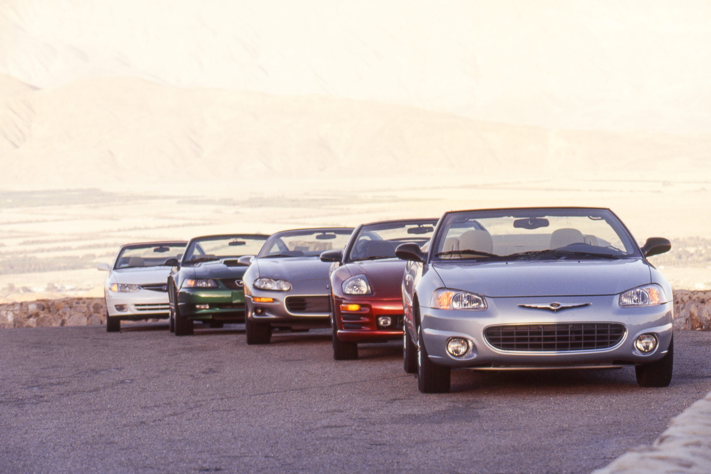 A Photo Tour of the 2001 Four Seat Convertible Comparison Test - AOL