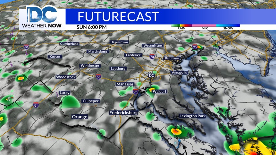 Spotty showers and patchy fog overnight and extreme heat this week - AOL