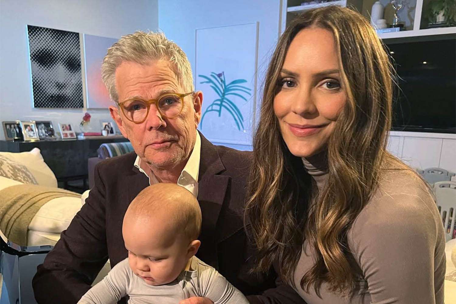 New Photo - See Katherine McPhee and David Foster's Cutest Family Photos with Son Rennie, on Their 7th Wedding Anniversary