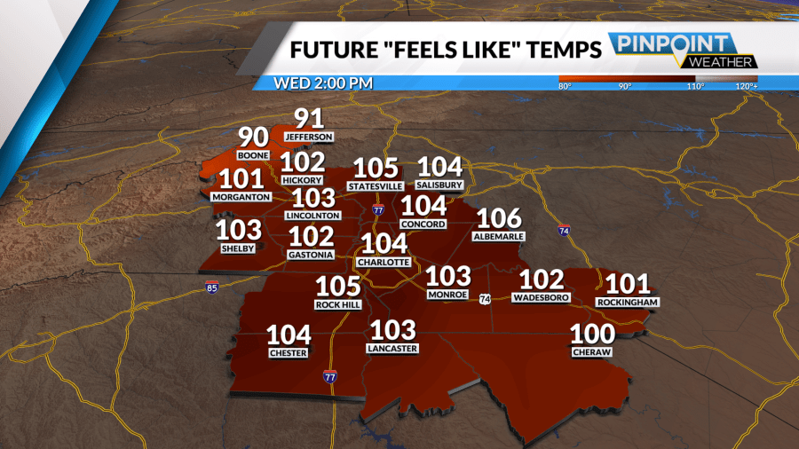 Scorching heat wave ahead with temperatures nearing 100 degrees - AOL