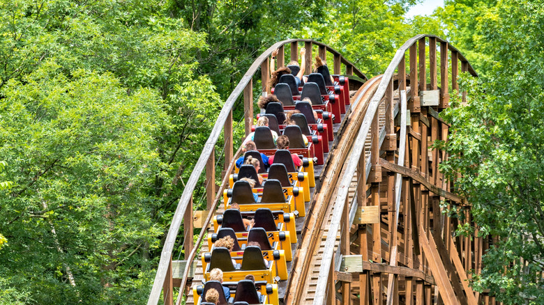 The World s Longest Wooden Roller Coaster Is A Renowned Gem In A 