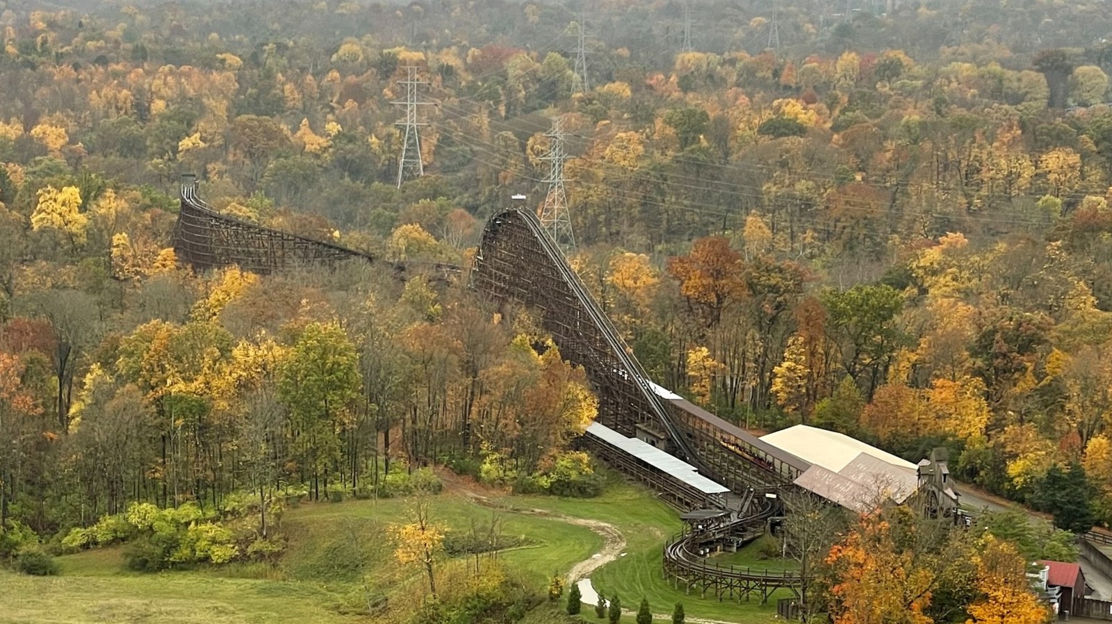 The World s Longest Wooden Roller Coaster Is A Renowned Gem In A 