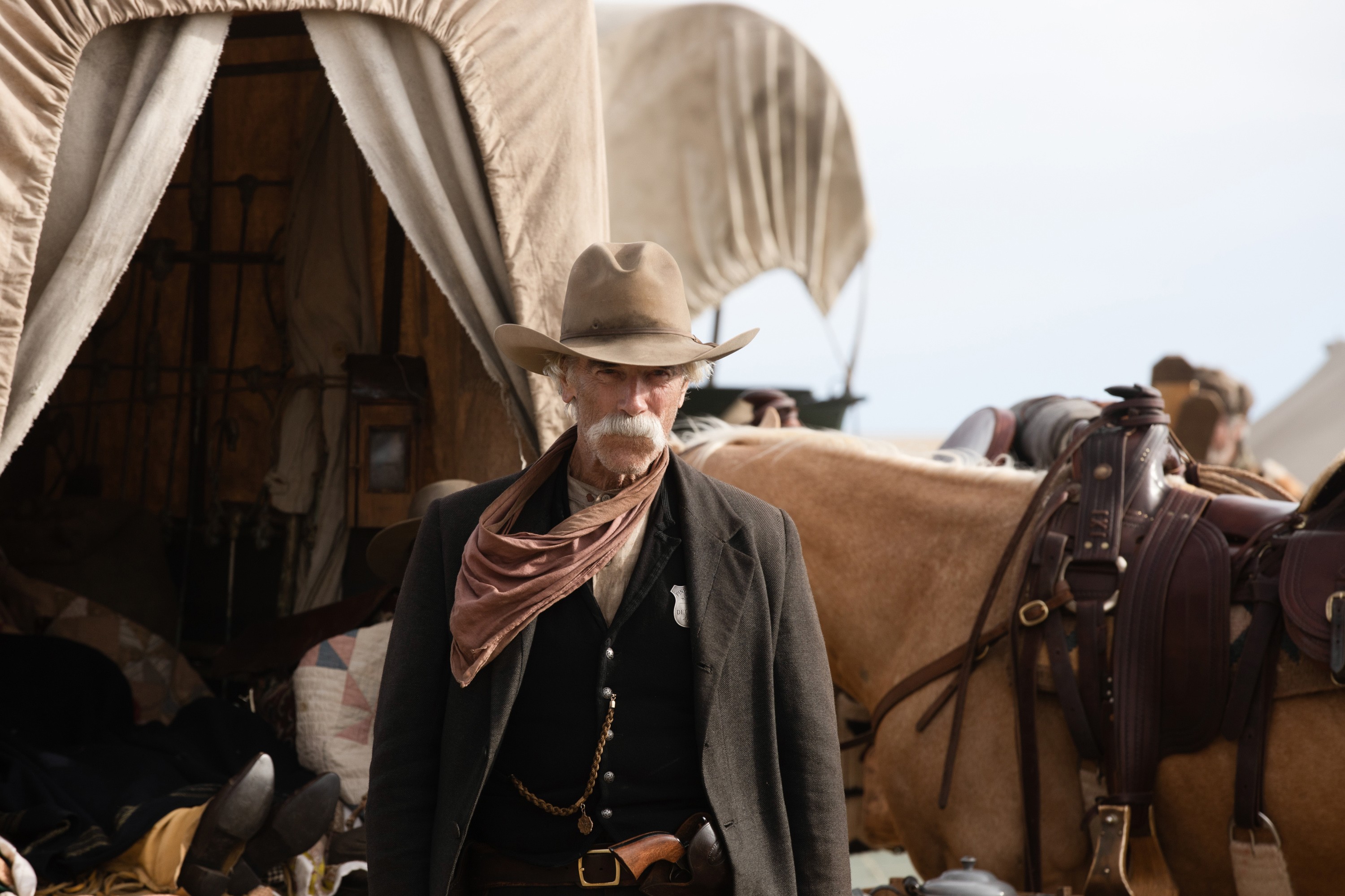 Wizard Middle Finger Sam Elliott Called 'Yellowstone' a 'Cowboy Soap Opera'—Then This ...