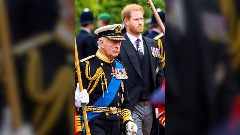 Prince Harry has previously said he is reluctant to bring his family to Britain without adequate security protections. By: MEGA