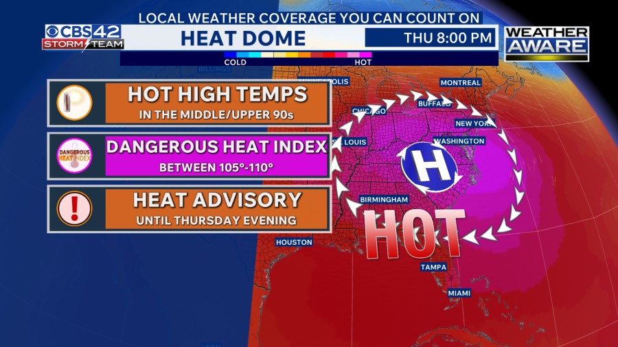 Dangerous Heat Continues With A Strong Storm Risk This Week - AOL