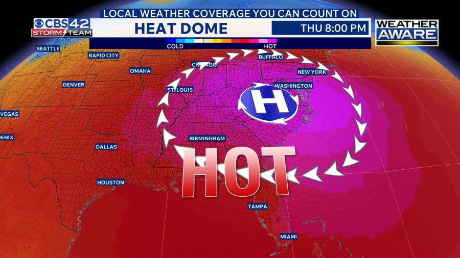 Dangerous Heat Continues With A Strong Storm Risk This Week - AOL
