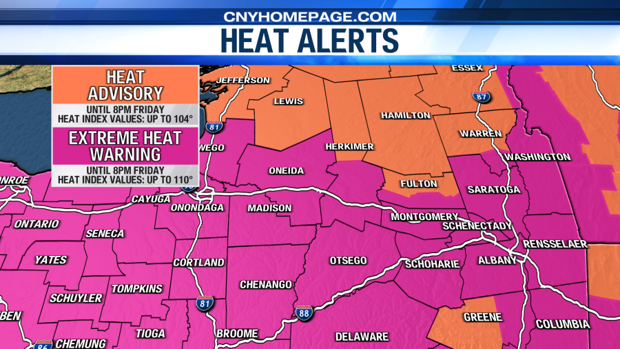 Dangerous heat continues with storms possible before a weekend cooldown ...