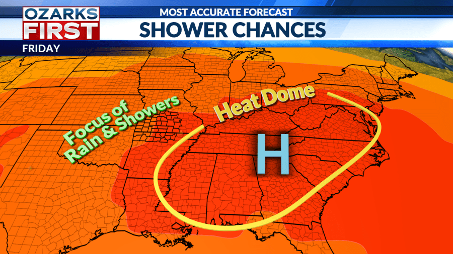 Summer heat continues into July with slight rain chances - AOL