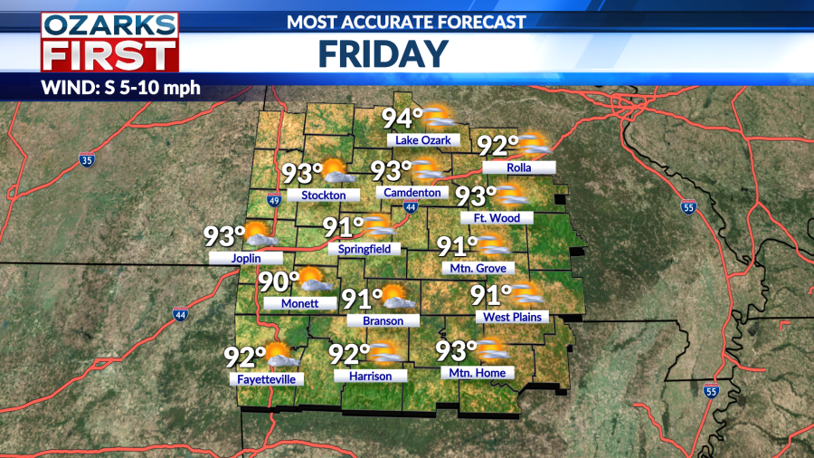 Hot and humid weather continues with spotty showers at times - AOL