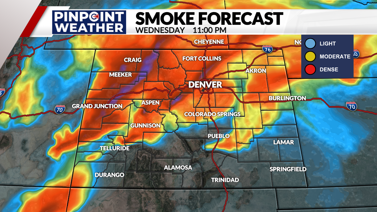 Denver weather: More heat and smoky skies Wednesday - AOL