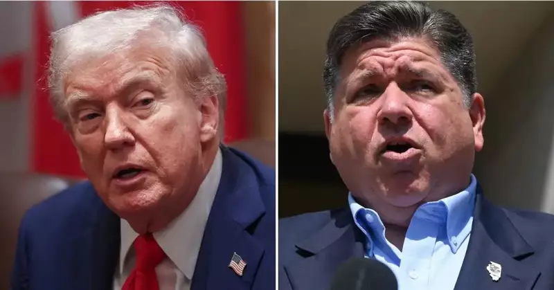 Illinois Gov. JB Pritzker accused President Donald Trump of ...