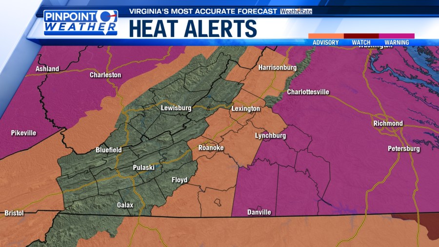 Pinpoint Weather: Heat continues, storms possible - AOL