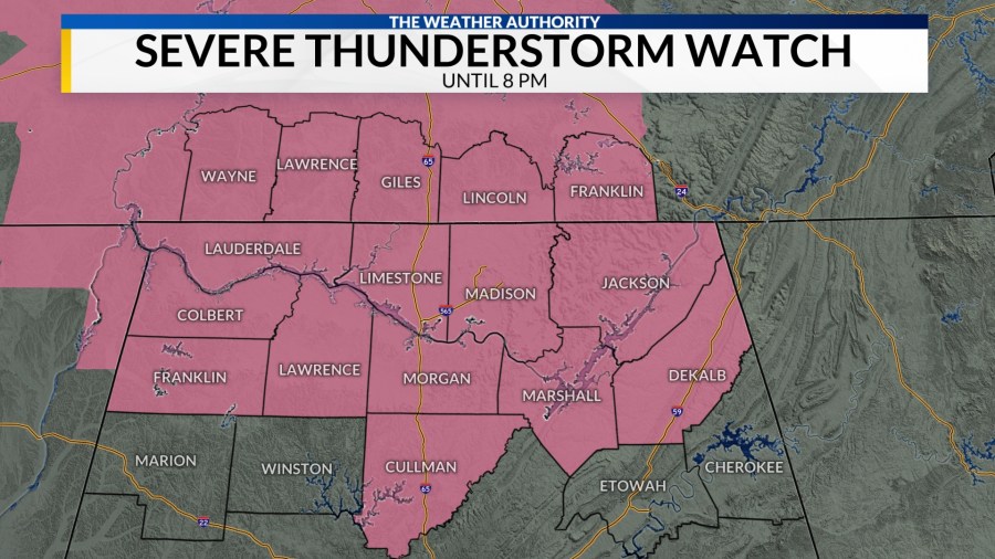 Severe Thunderstorm Watch issued for Thursday - AOL