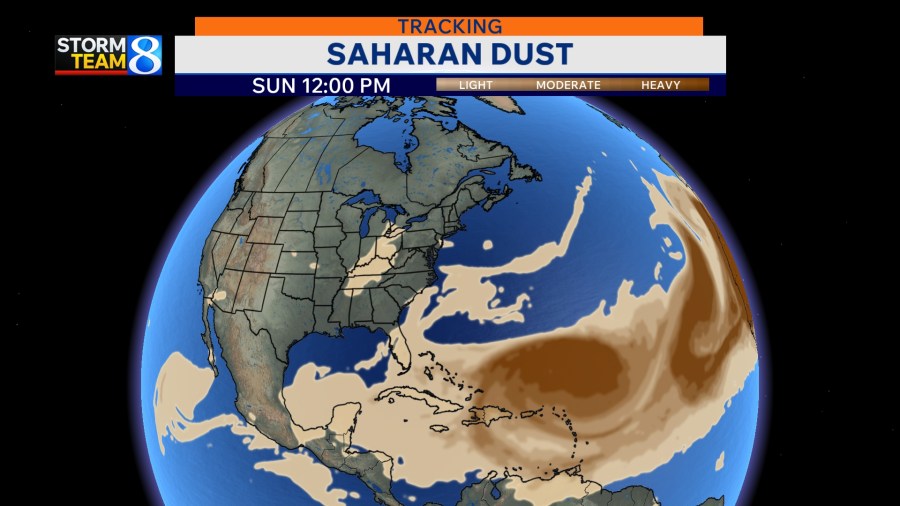 Azol Dust Saharan dust detected in West Michigan skies - AOL
