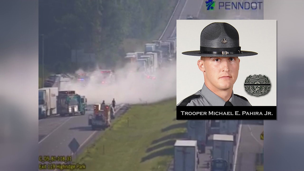 PA State Police trooper killed in fiery crash on I-81 in Schuylkill ...