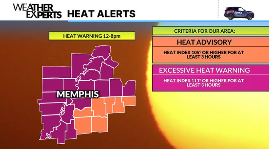 Turning up the heat: Mid-South excessive heat warning issued - AOL