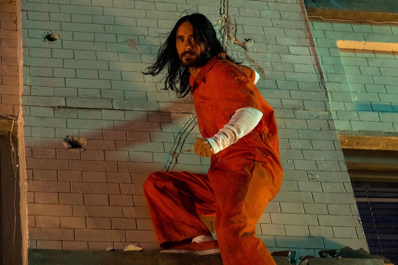 Jared Leto in 'Morbius'Credit: Jay Maidment/Columbia Pictures