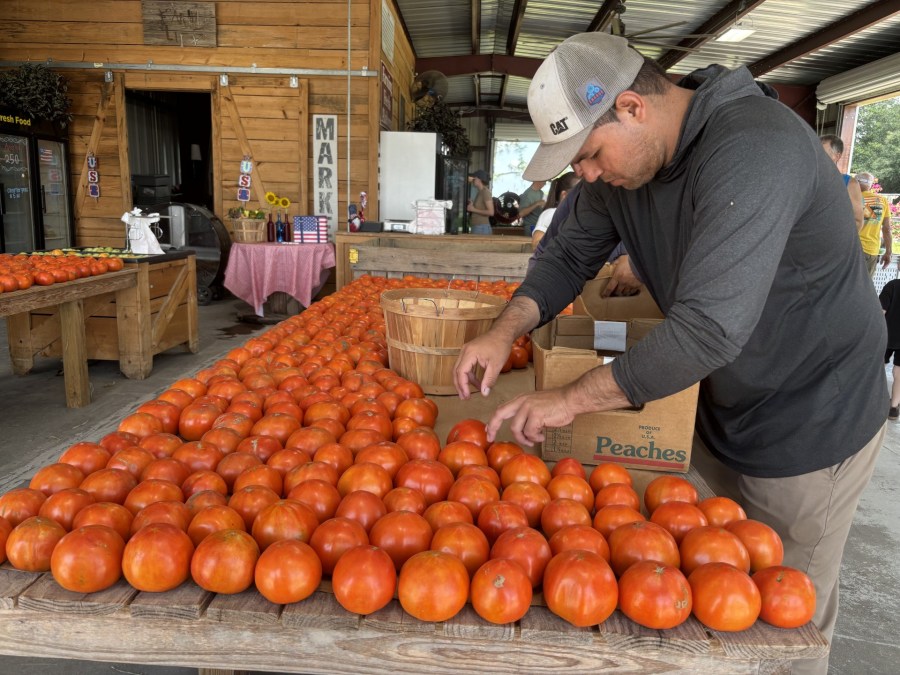 Business booming at Lillian farmers market ahead of the Fourth of July ...