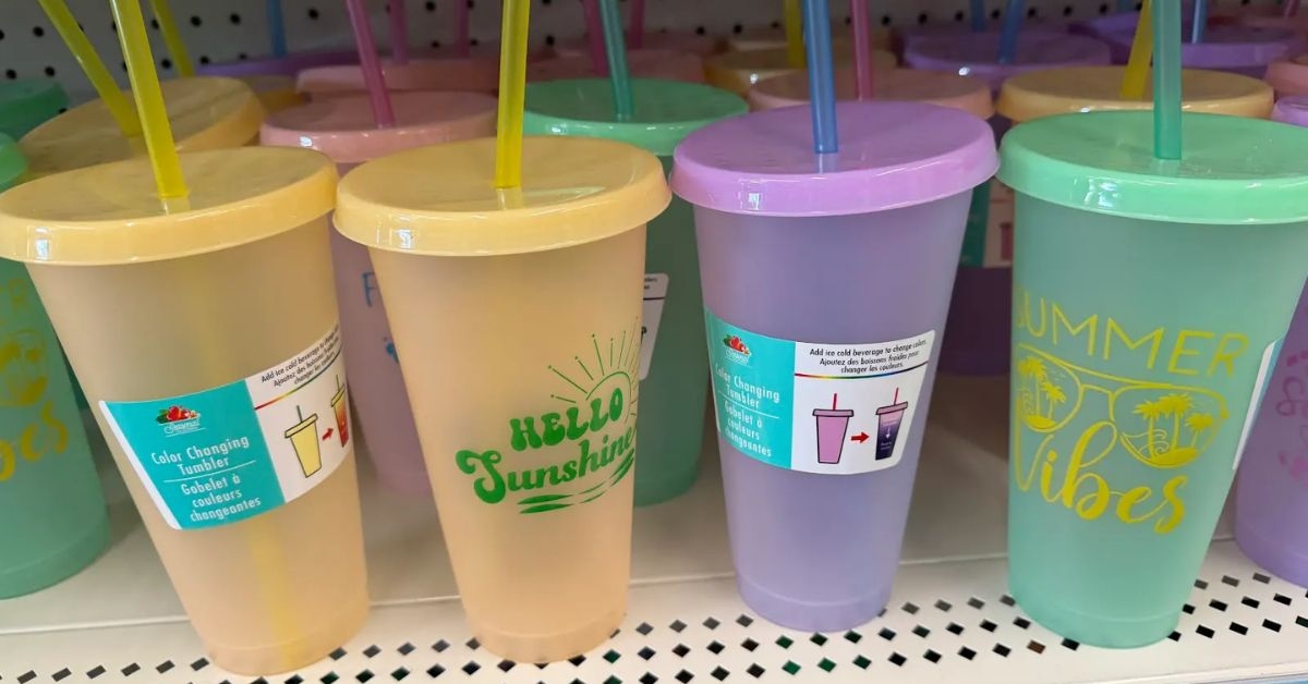 color changing tumblers