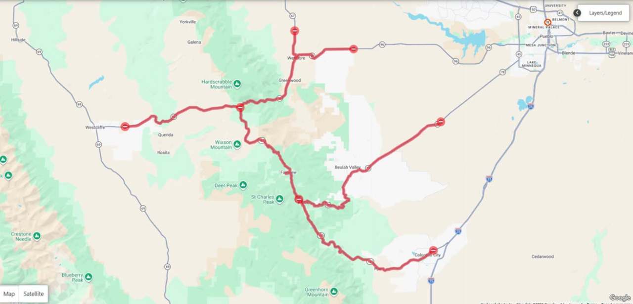 CDOT closures for Aspen Acres Fire