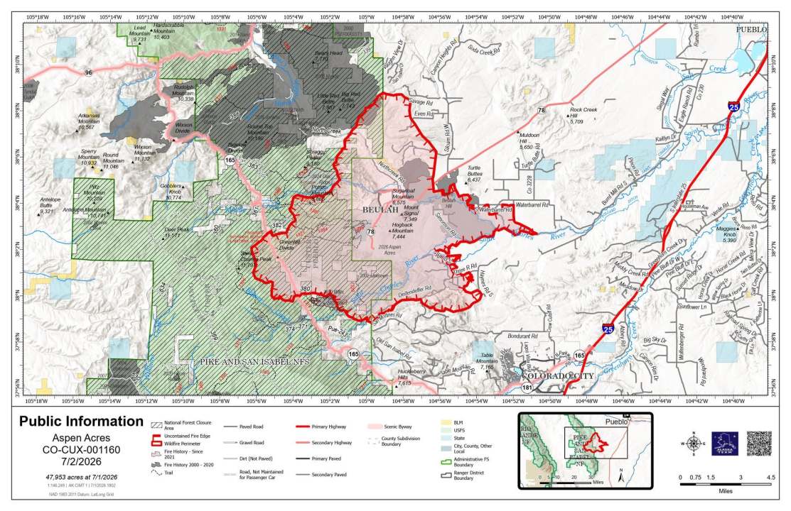 Aspen Acres Fire