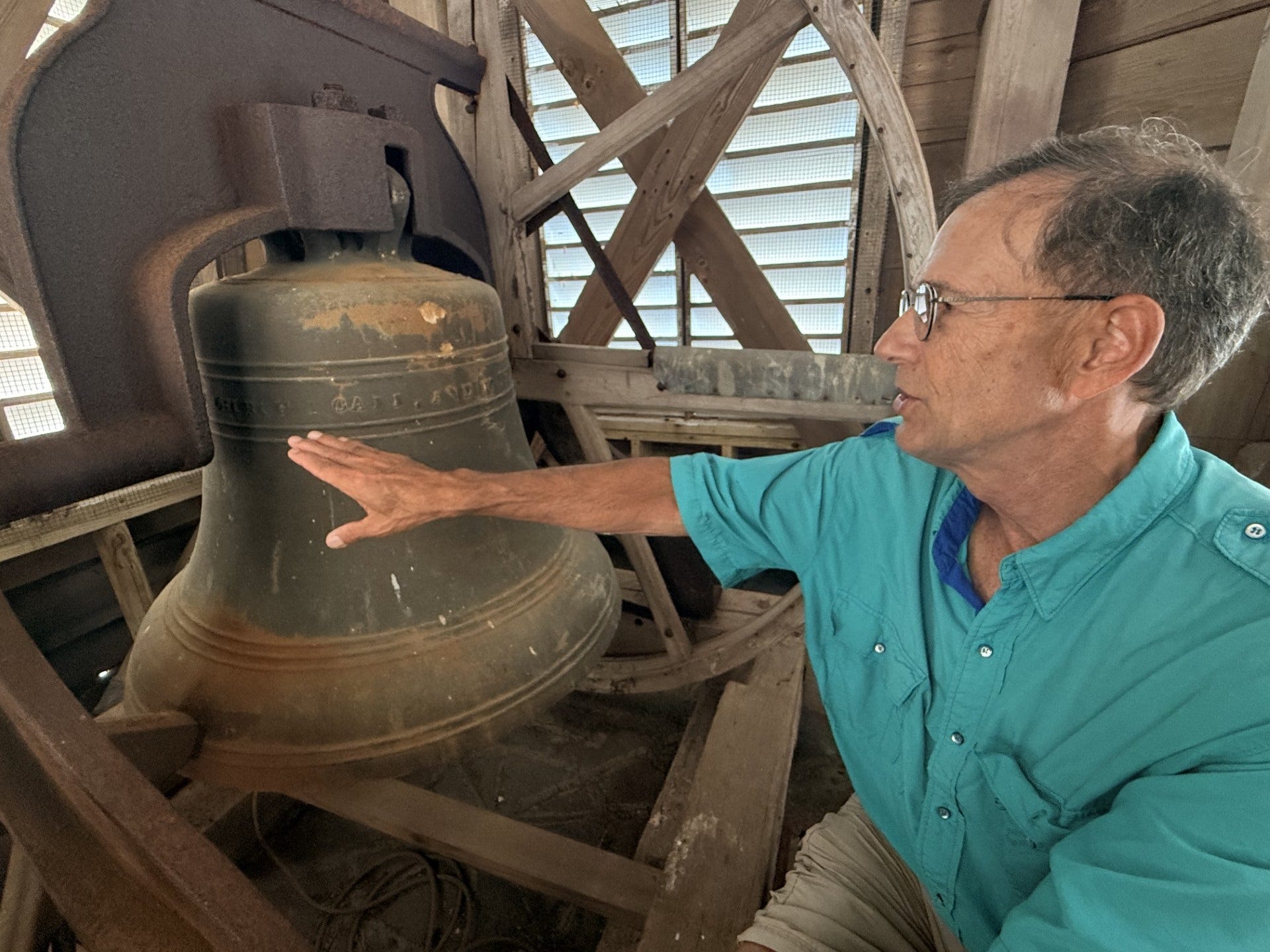In Falmouth on the 250th, a warning in the dark, a bell that