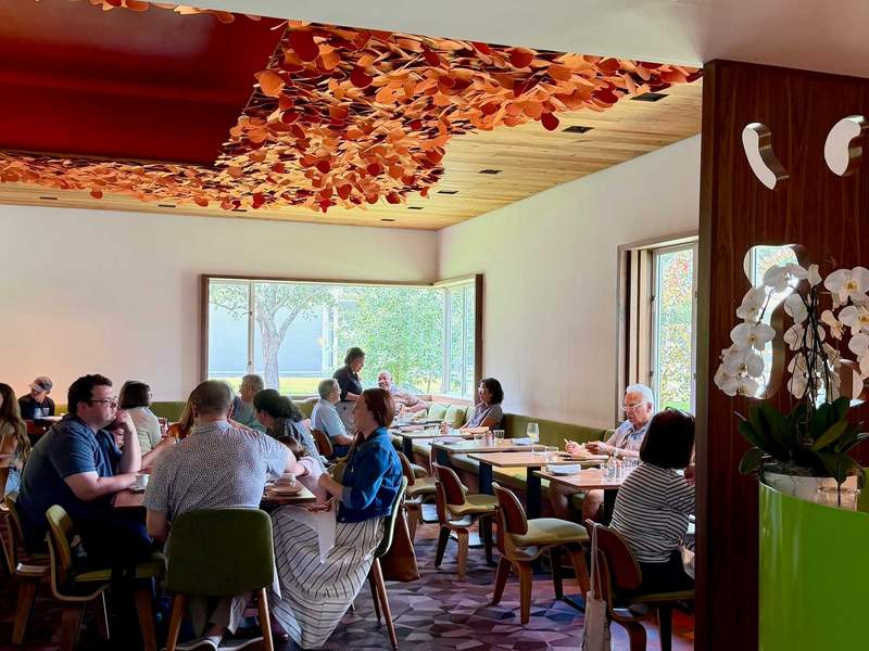 Chroma restaurant interior | The main dining room at Chroma. | Courtesy of Chroma