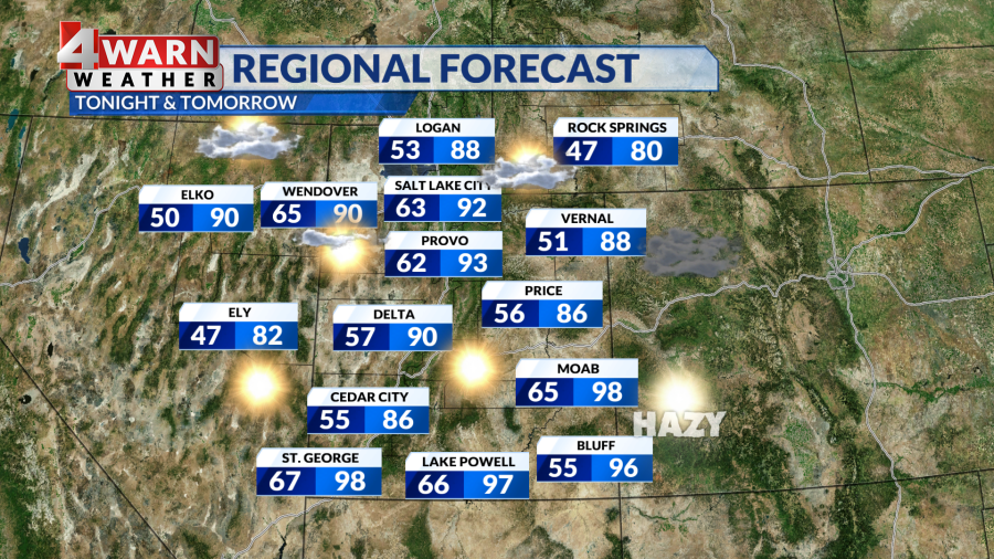 Utah Weather: Warming up through our Fourth of July weekend - AOL