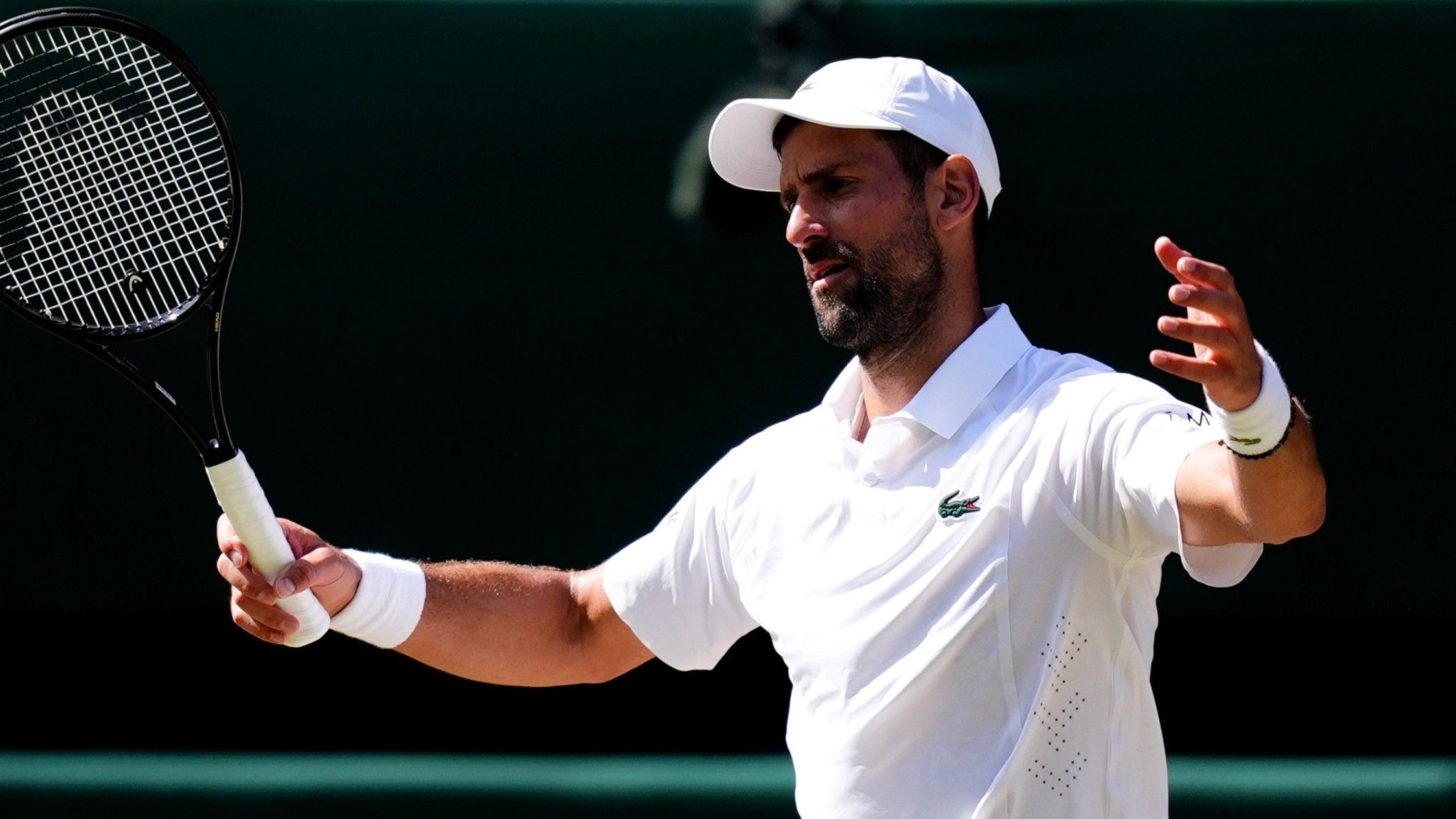 Wimbledon action involving top seeds Henry Patten and Harri Heliovaara