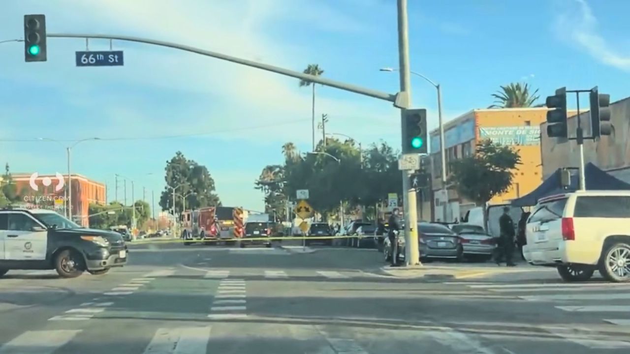 Man killed in South Los Angeles drive-by shooting - AOL