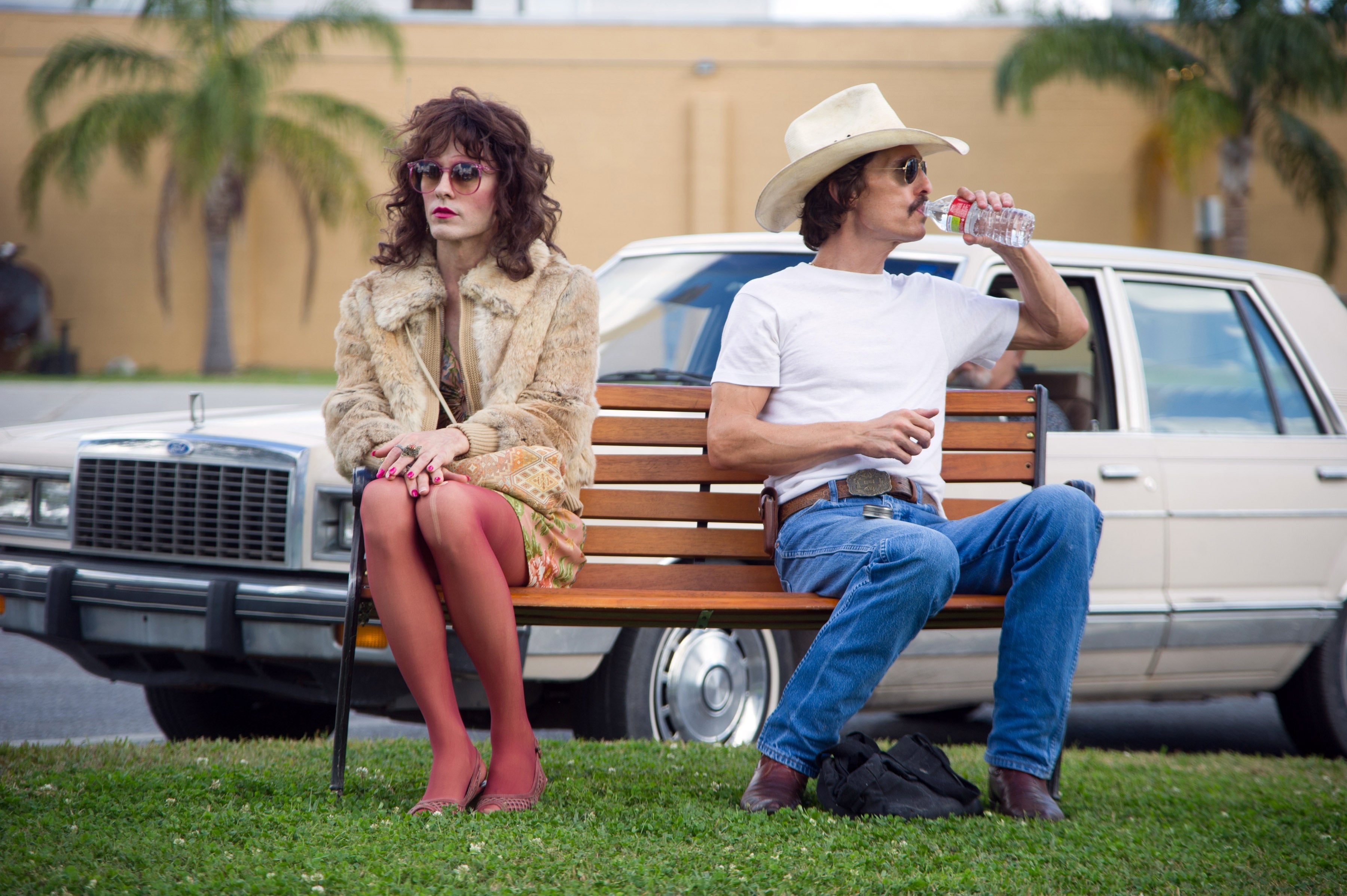 Jared Leto and Matthew McConaughey in "Dallas Buyers Club"