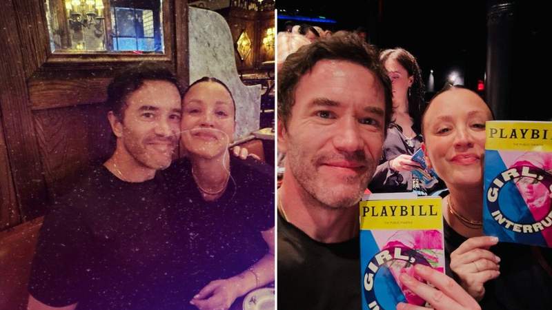 Kaley Cuoco and fiancé Tom Pelphrey spent time together in New York before welcoming their second daughter.@KALEYCUOCO/INSTAGRAM
