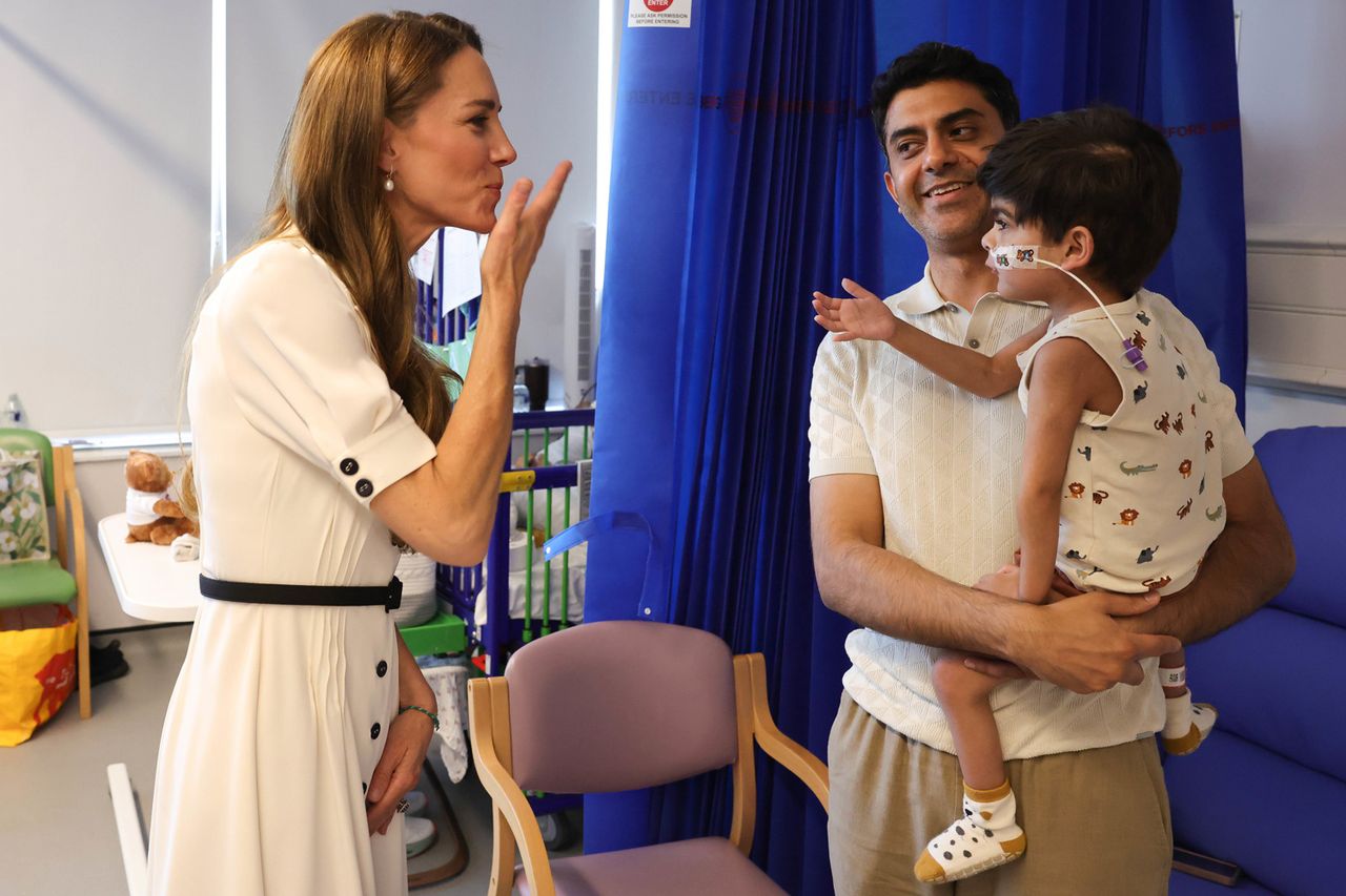 Kate Middleton visits Evelina London Children's Hospital on July 6, 2026Credit: Andrew Parsons / Kensington Palace