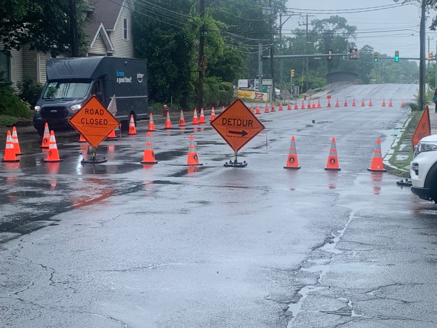 Significant roadway failure' closes part of busy West Hartford