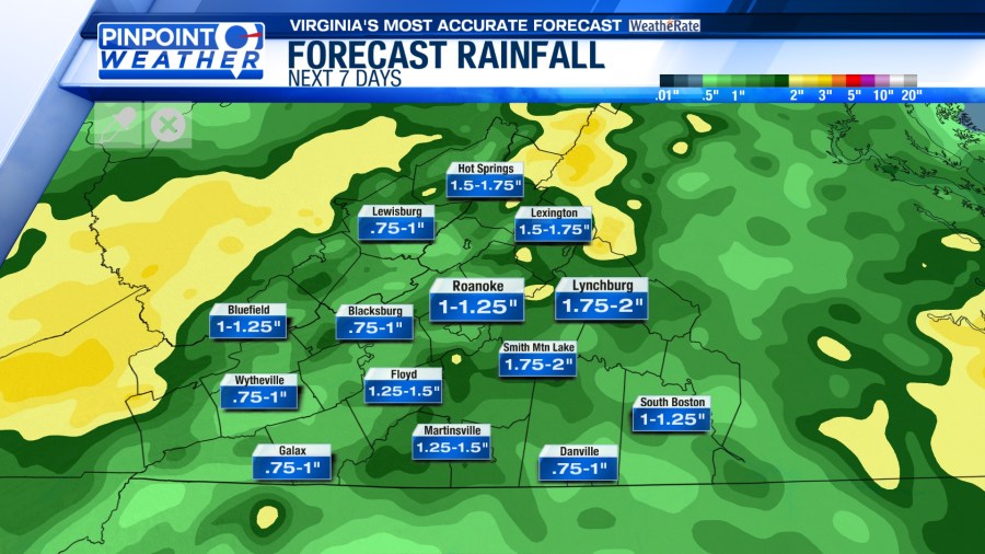 Pinpoint Weather: Storms chances continue, heavy rain possible - AOL