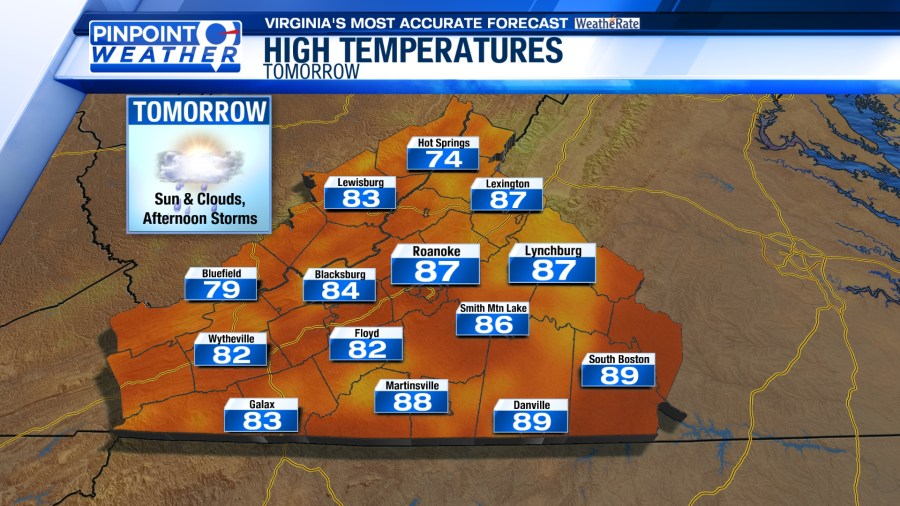 Pinpoint Weather: Storms chances continue, heavy rain possible - AOL