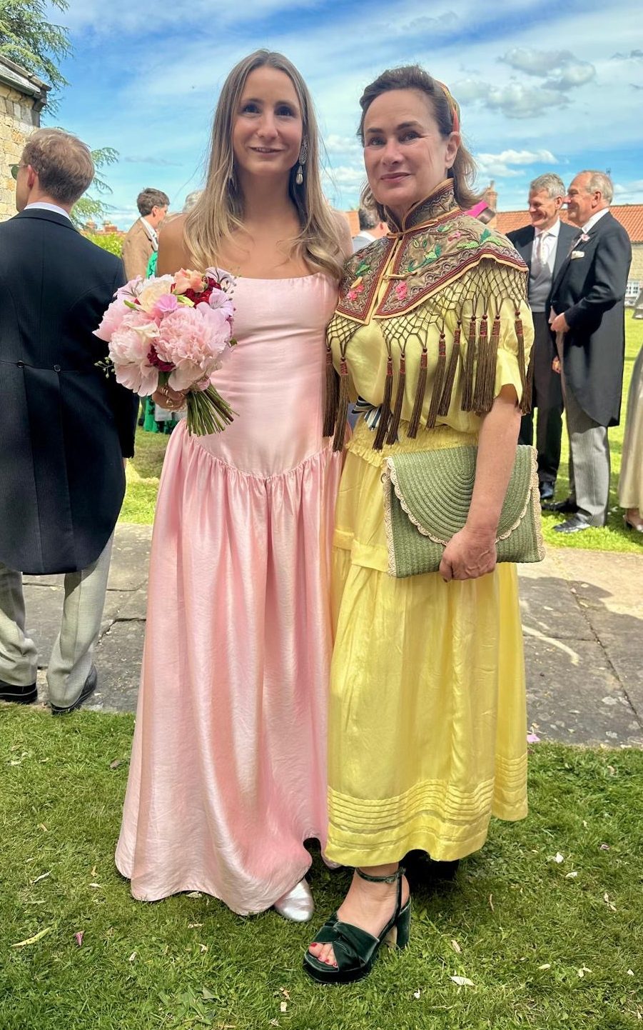 Designer Penelope Chilvers pictured with her daughter Gemma