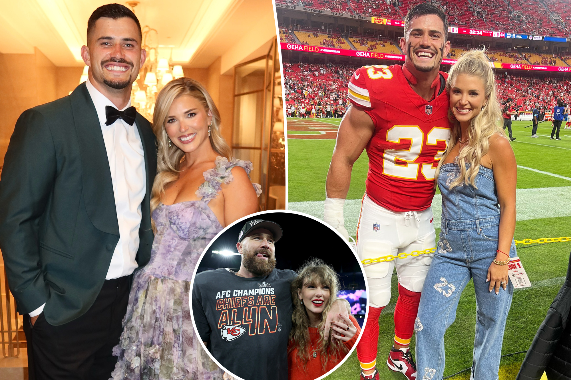 Travis Kelce's teammate's wife wins nearly $7K Chanel purse in