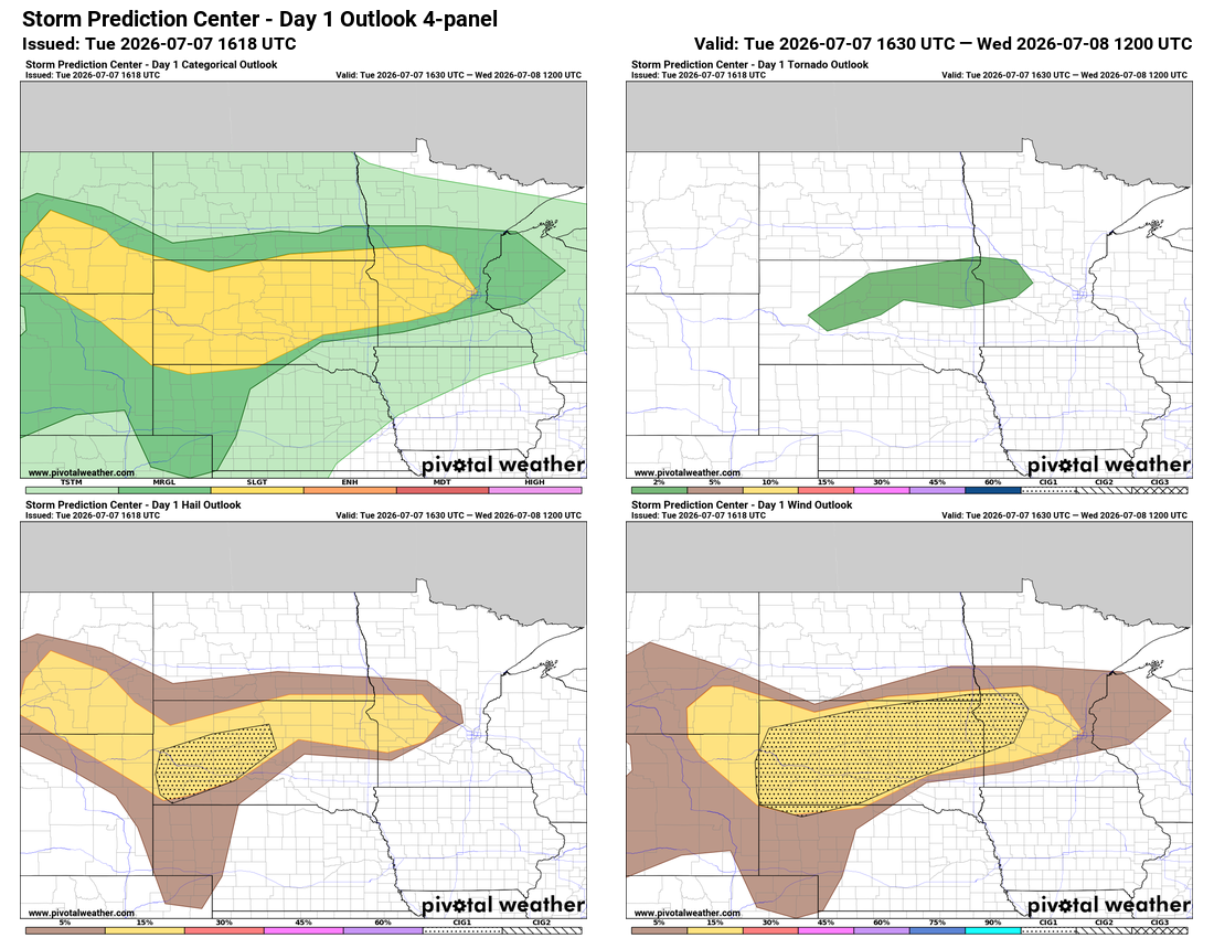 Flash flooding threat in Minnesota Tuesday night and Wednesday: Who's ...