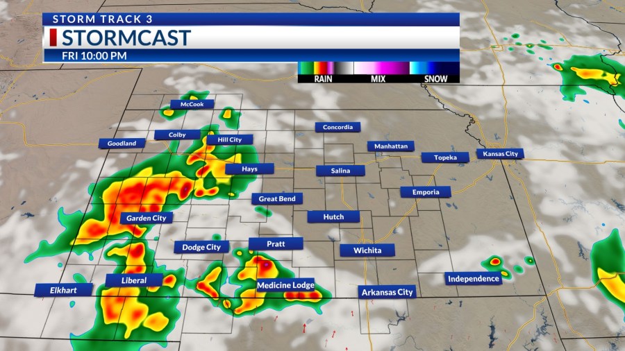 Storm Track 3 Forecast: Storm chances increase through the end of the ...