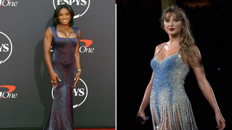 Taylor Swift narrated a heartfelt tribute to Simone Biles during the Tokyo Olympics after the gymnast prioritized her mental health.MEGA