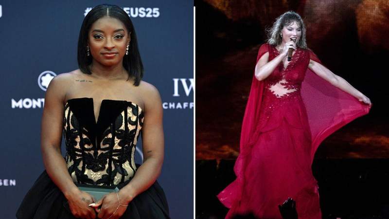 Taylor Swift and Simone Biles have shared a close friendship since the singer supported Team USA during the 2016 Olympics.MEGA