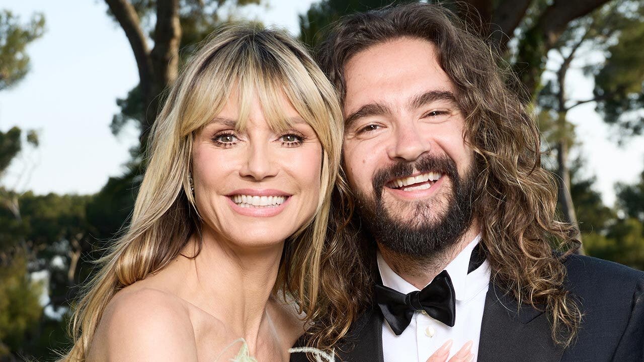 Heidi Klum e seu marido Tom Kaulitz