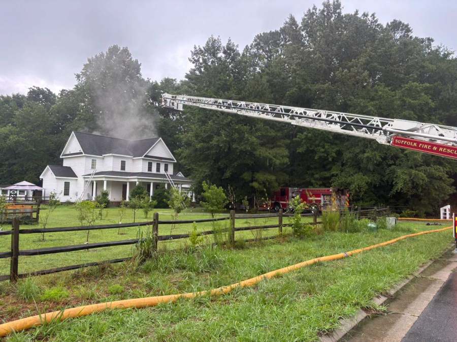 Six displaced after house fire on Sleepy Hole Road in Suffolk - AOL