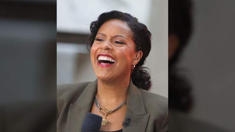 Sheinelle Jones recalled reprimanding her children for making prank calls.MEGA