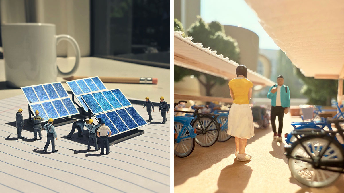 This Photographer's Miniature Scenes Make Everyday Objects Look