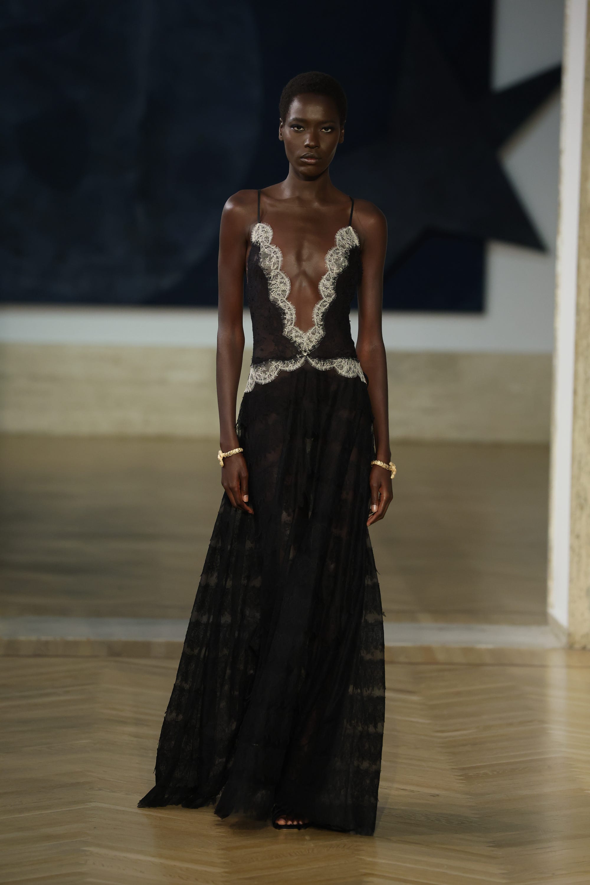 At a Parisian Tennis Club, a Window Into Valentino Couture - AOL