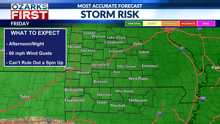 Active weather pattern brings rain and storms to the Ozarks - AOL